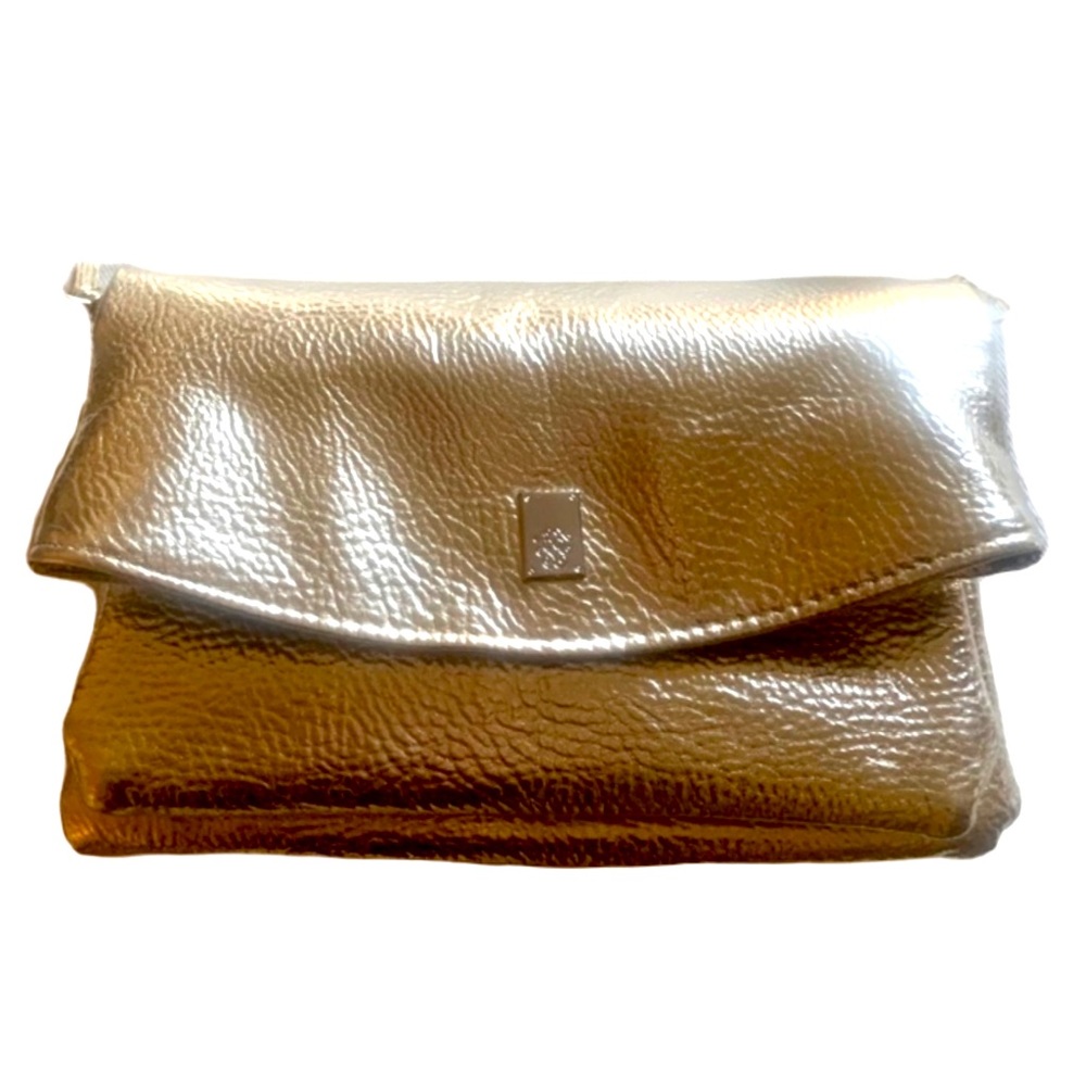 Jessica Simpson Metallic Gold Crossbody